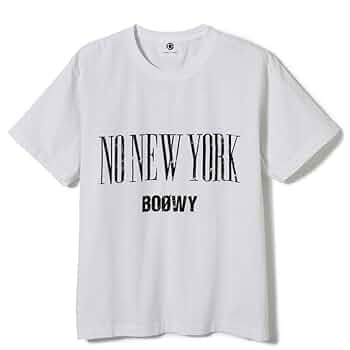 Amazon.co.jp: BOOWY NO NEW YORK Tシャツ 白M : ファッション